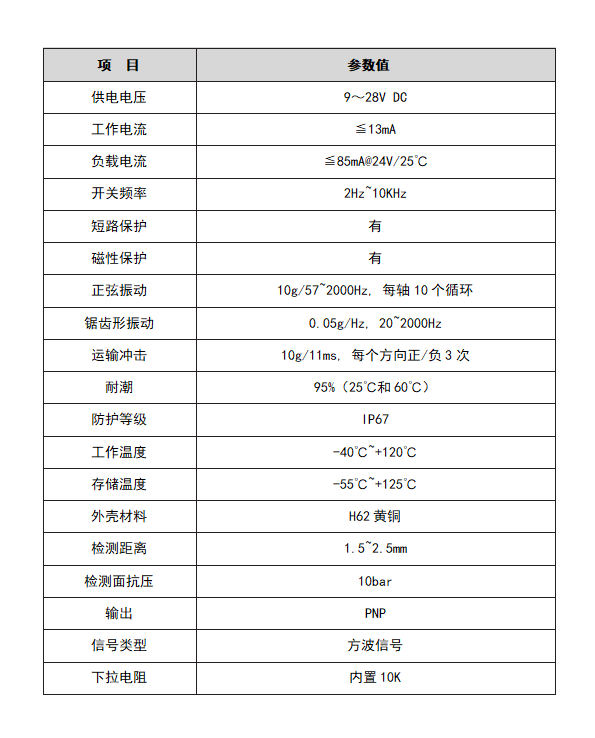 转速传感器